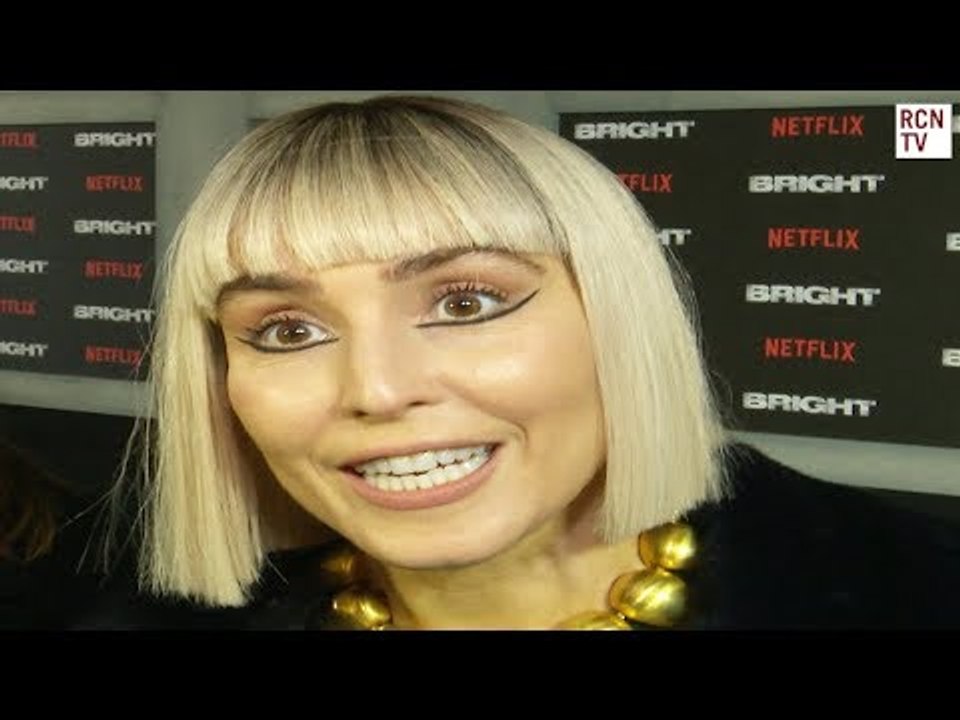 Noomi Rapace Interview Bright Premiere