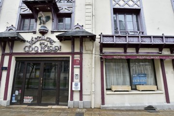 Marie-Hélène Engel, fille des anciens propriétaires du Coq Hardi, présente le projet de reprise de l'établissement