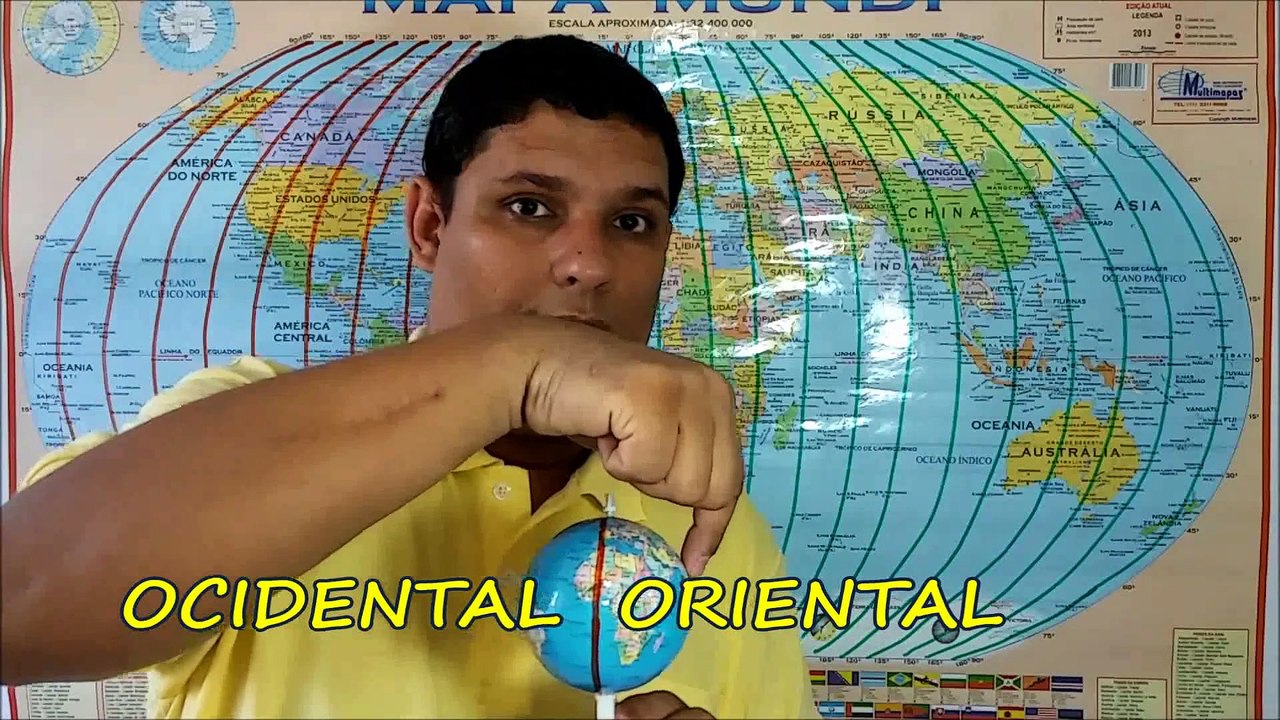 Fusos horários: revisão do 6º ano
