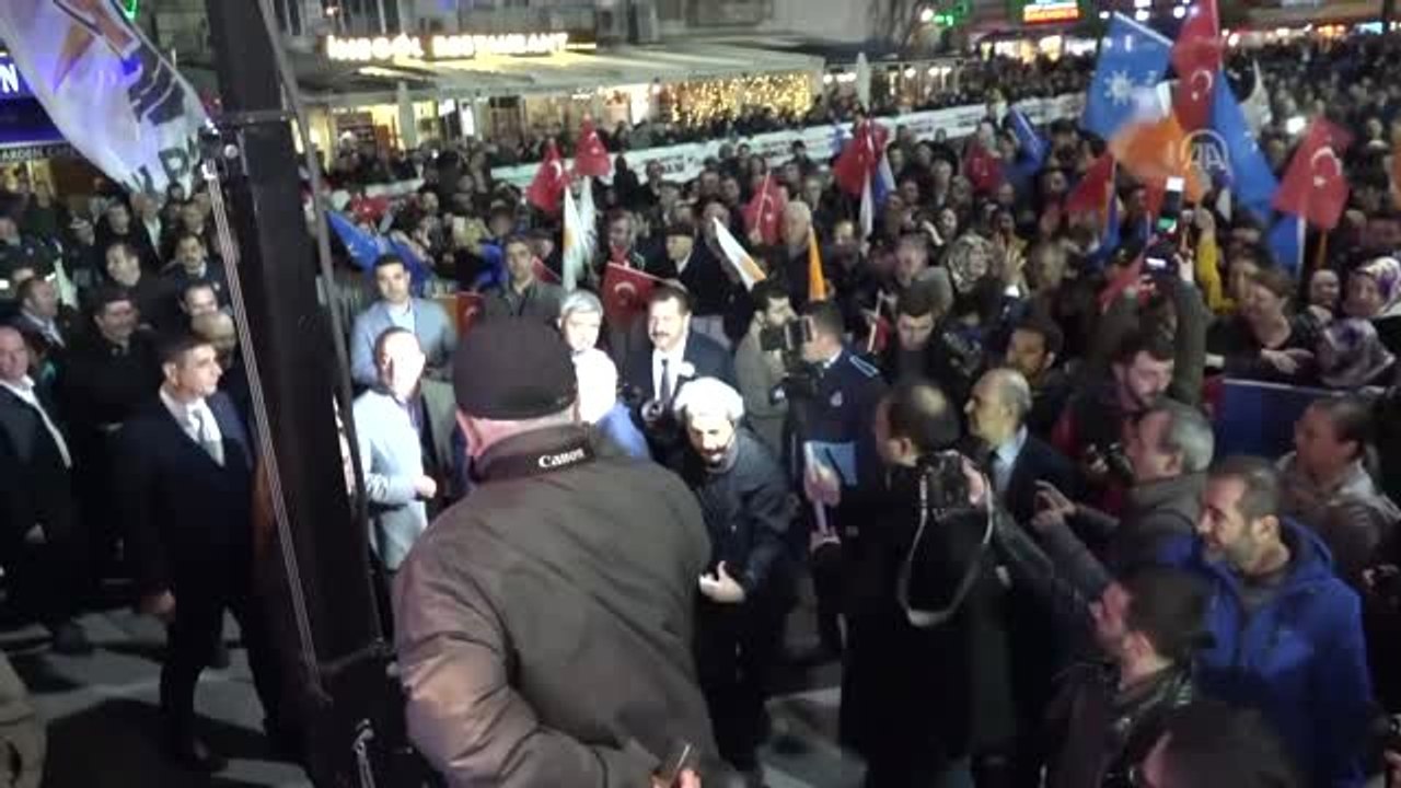 Dışişleri Bakanı Çavuşoğlu, Bandırma'da - Miting Alanı Detaylar