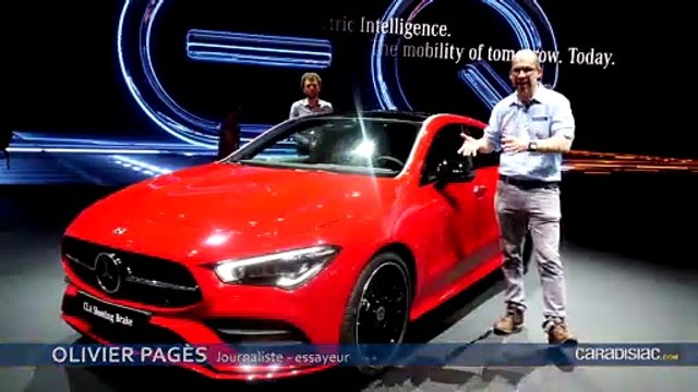 Mercedes CLA Shooting Brake - En direct du salon de Genève
