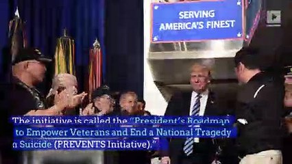 Trump Signs Executive Order to Aid in Veteran Suicide Prevention
