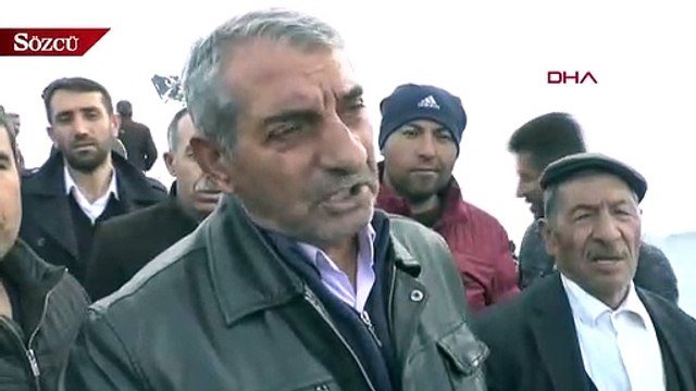 Muş'ta çığ yolu kapattı!