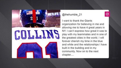 Landon Collins, Saquon Barkley react to Giants not giving Collins franchise tag