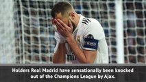 Defending champions Real Madrid crash out of UEFA Champions League
