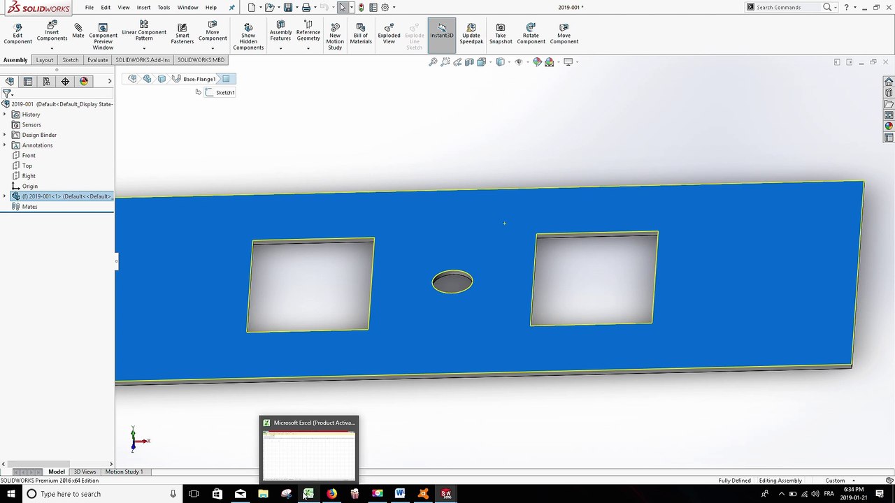 LCM - SOLIDWORKS FRANCAIS – MODIFIER LES DIMENSIONS D'UNE PIÈCE DANS UNE DESIGN TABLE (FAMILLE DE PIÈCE) DANS UN  ASSEMBLAGE