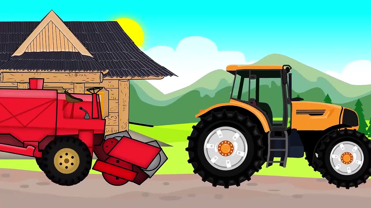 The Tractor Story For Kids - Potaoes Terrassement | Farm Work | Tracteurs -  Creuser les pommes de terre - un CONTE de fées - Vidéo Dailymotion