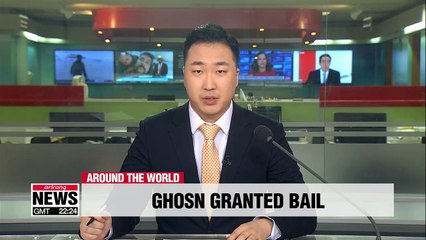 Ex-Nissan boss Carlos Ghosn granted bail in Japan