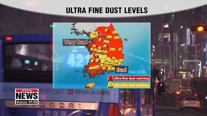 Ultra fine dust cloaks Korea