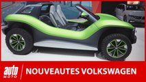 Les nouveautés Volkswagen au salon de Genève (ID Buggy, T-Roc R, Passat restylée…)