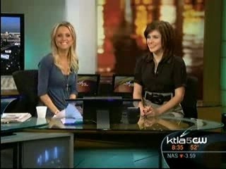 Sophia Bush interview on KTLA