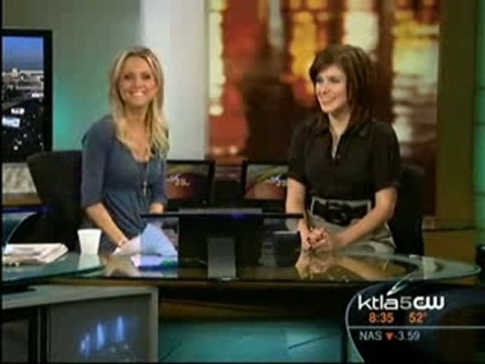Sophia Bush interview on KTLA