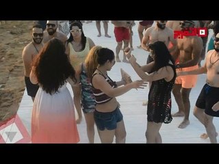 اتفرج| أحمد شيبة يُشعل أولى حفلات «سكاي بول» بمارينا