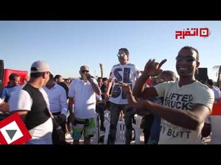 اتفرج | أحمد شيبه يشعل شاطئ « بيتش ميلانو »