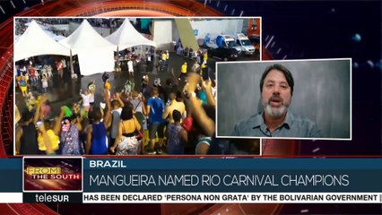 Rio's Carnival Champion Honors Marielle Franco