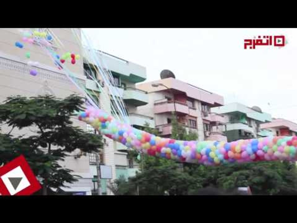 اتفرج | المئات يؤدون صلاة العيد بمسجد أبو بكر الصديق بشيراتون