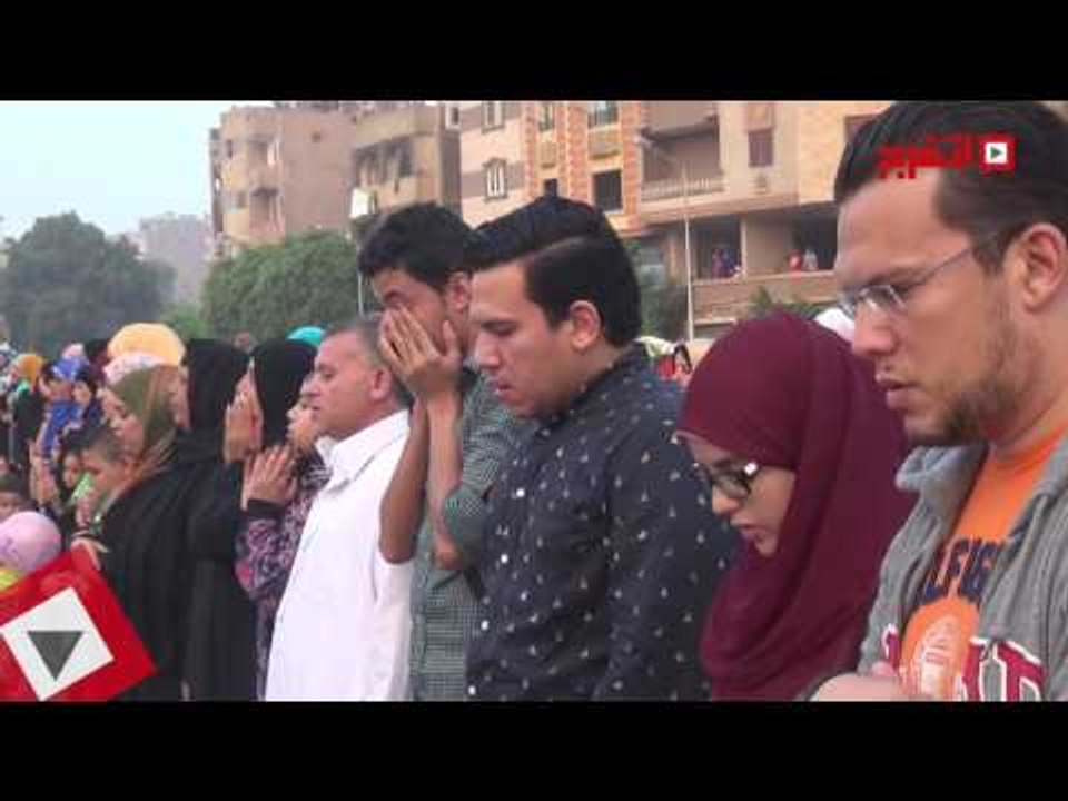 اتفرج| صلاة عيد الفطر من مسجد عمرو ابن العاص