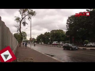 اتفرج | الأمطار تسيطر على شوارع القاهرة والجيزة