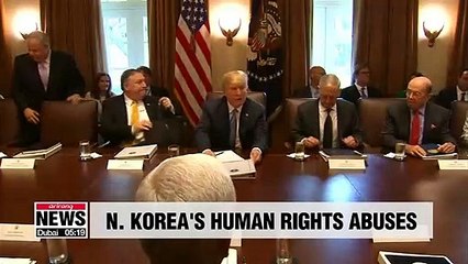 U.S. making efforts to fix and correct human rights abuse in N. Korea: Pompeo