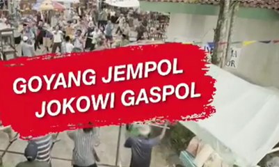 Lagu “Goyang Jempol Jokowi Gaspol” Viral di Medsos