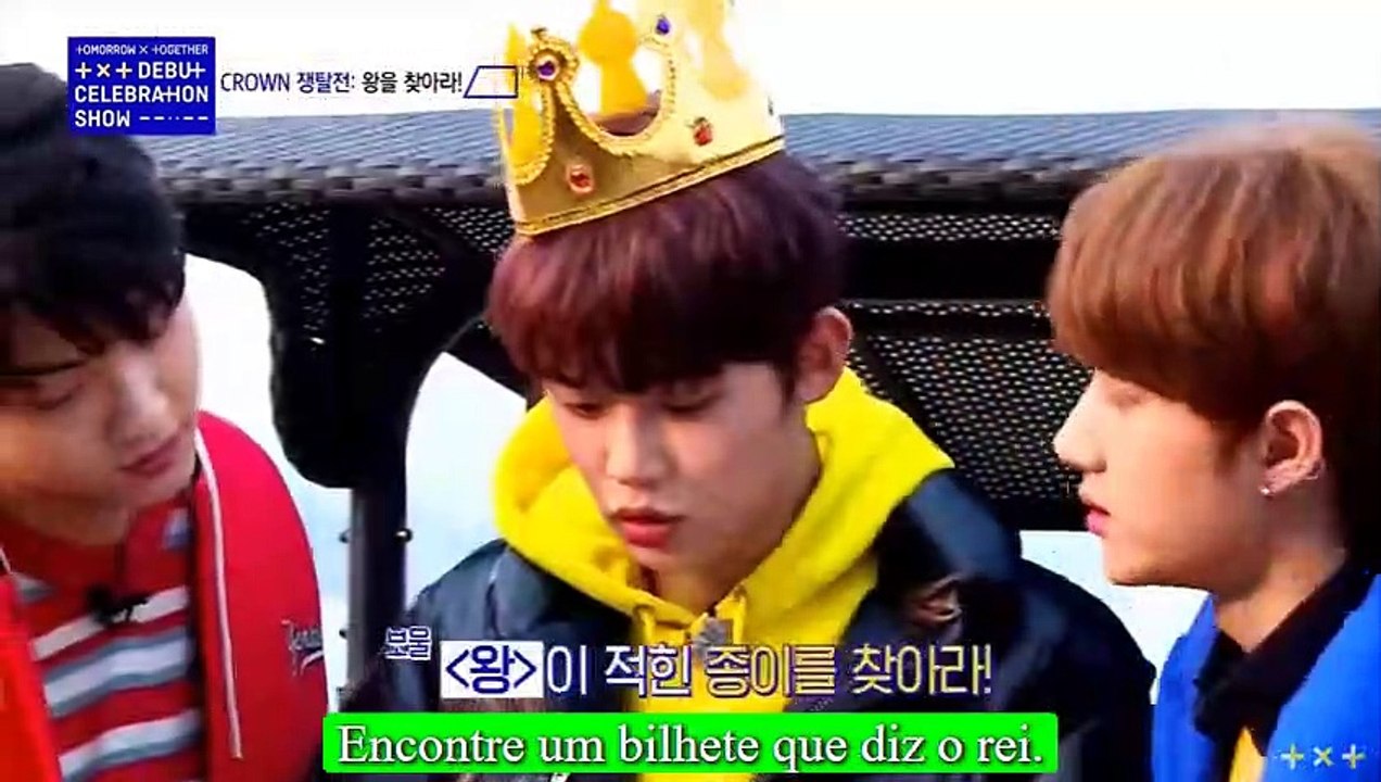 Legendado Reality Part.1 - TXT의 CROWN 쟁탈전!│DEBUT CELEBRATION SHOW