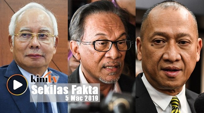 Nazri terus dihentam, Anwar tak risau, Najib 'bersuara' kerugian Khazanah