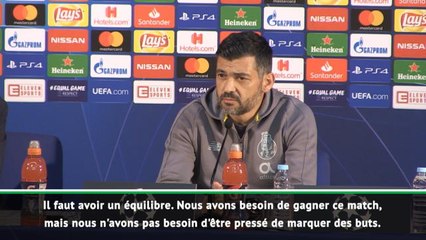 8es - Conceição : "L'équilibre est fondamental pour gagner le match"