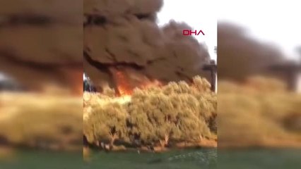 İzmir - Plastik Fabrikasında Yangın