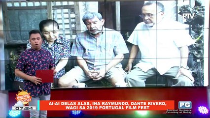 FIFIRAZZI: Ai-ai Delas Alas, Ina Raymundo, Dante Rivero, wagi sa 2019 Portugal Film Fest