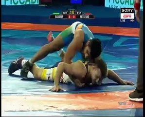 PWL 3 Day 1_ दिल्ली सुल्तांस के संदीप तोमर vs मुंबई महारथी के येत्सेंको आंद्रे