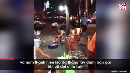 Cách nói lời chia tay để không bị người yêu túm tóc đánh như cô gái trong đoạn clip này