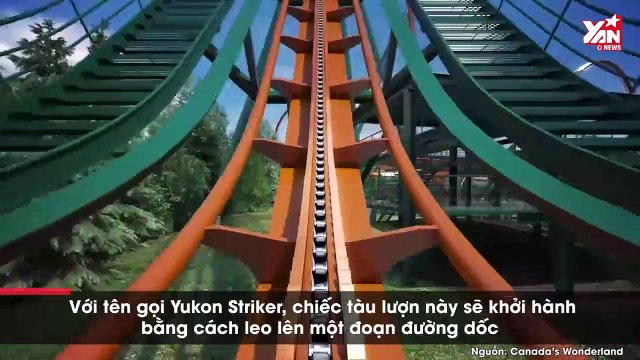 Rớt tim với chiếc tàu lượn siêu tốc cao nhất, dài nhất và nhanh nhất thế giới