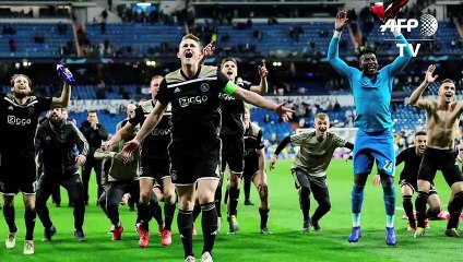 Ajax remata mala semana del Real Madrid, lo elimina de Champions
