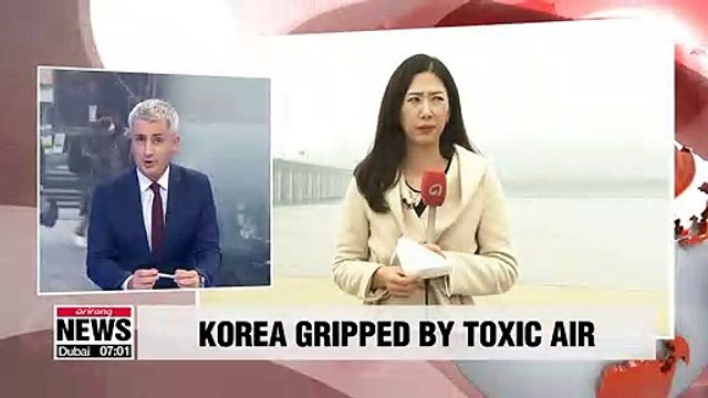 South Korea continues to be blanketed with toxic smog