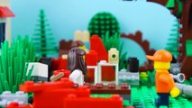 LEGO City Store Brick Building STOP MOTION LEGO Truck Crane Speed Build | LEGO City | Billy Bricks