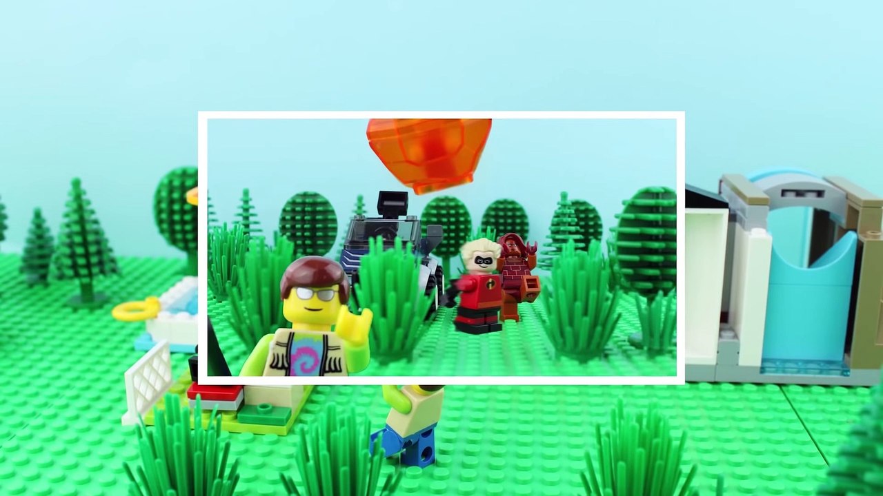 LEGO Incredibles STOP MOTION LEGO Incredibles Underminer Bank Robbery | Incredibles 2 | Billy Bricks