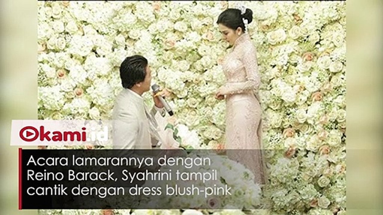 Biasa Tampil Cetar, Saat Lamaran Syahrini Tampil Sederhana