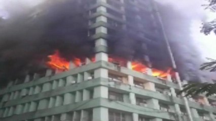Delhi के CGO Complex के Govt Office में लगी भयंकर आग | वनइंडिया हिंदी