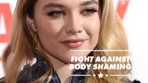 Florence Pugh speaks up after a review pointing her ‘chunky thighs’