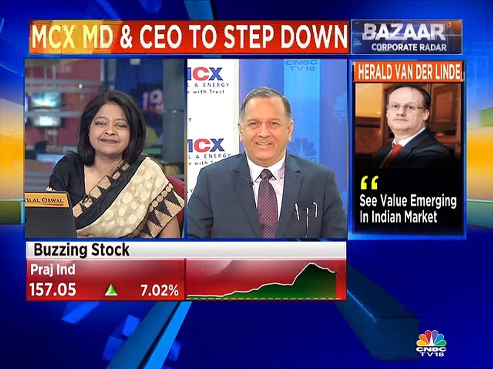 Mrugank Paranjape of MCX on trading in commodity derivatives