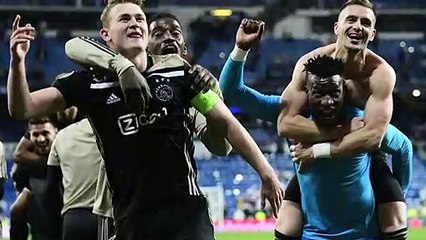 Real Madrid stunned by Ajax in Champions League