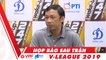 HLV Dương Minh Ninh thừa nhận khuyết điểm của HAGL sau thất bại trước Sài Gòn FC | VPF Media