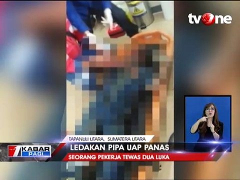 Ledakan Pipa Uap Panas, Satu Orang Tewas dan 2 Terluka