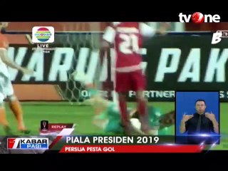 Piala Presiden, Persija Gulung Borneo FC 5-0