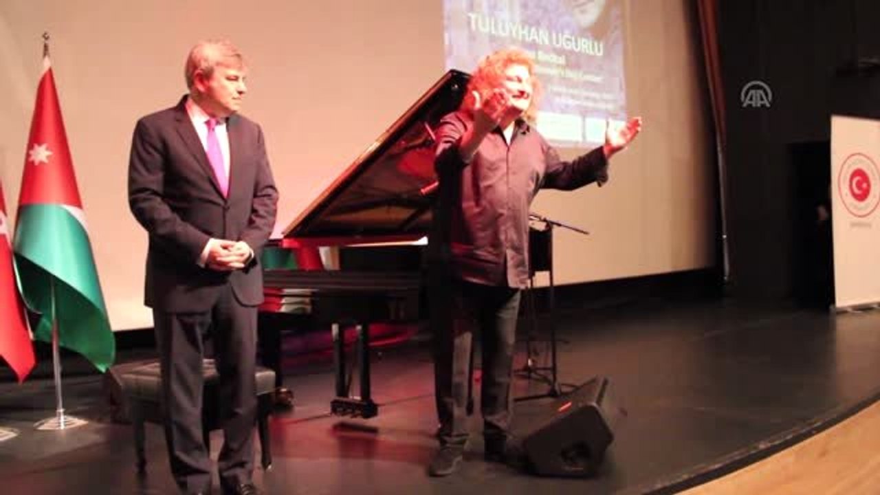 Piyanist Tuluyhan Uğurlu Amman'da Konser Verdi