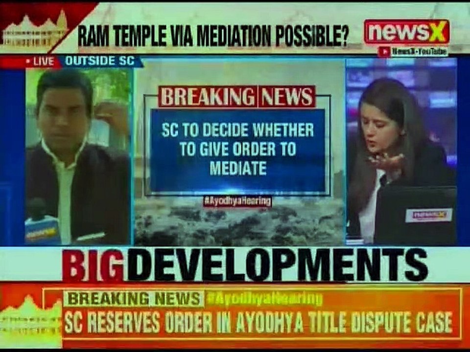 Ayodhya Ram Mandir Babri Masjid Case LIVE Hearing: Supreme Court Reserves Order On Meditation
