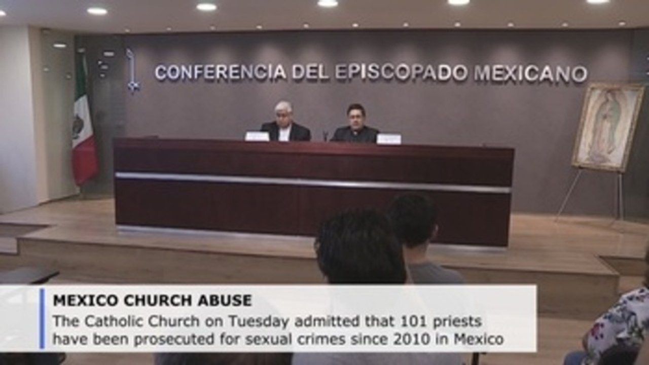Mexican church admits 101 priests were prosecuted for sexual abuse since 2010