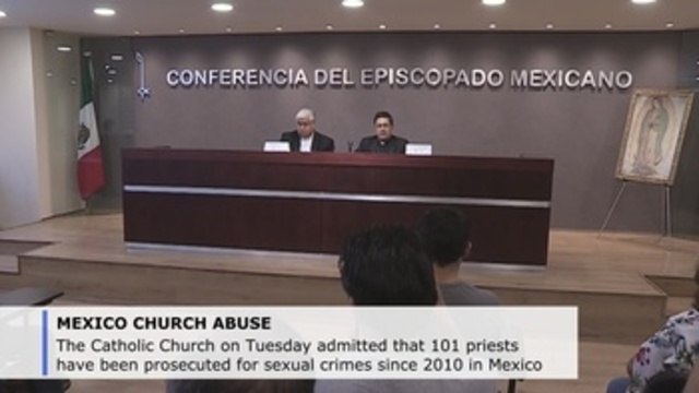 Mexican church admits 101 priests were prosecuted for sexual abuse since 2010