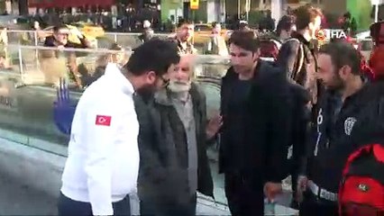 Bir süre önce felç geçiren usta oyuncu, yürüyen merdivenden düştü!