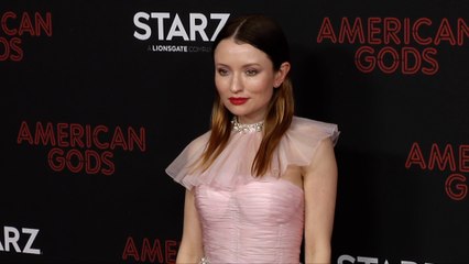 Emily Browning "American Gods" Season 2 Premiere Red Carpet